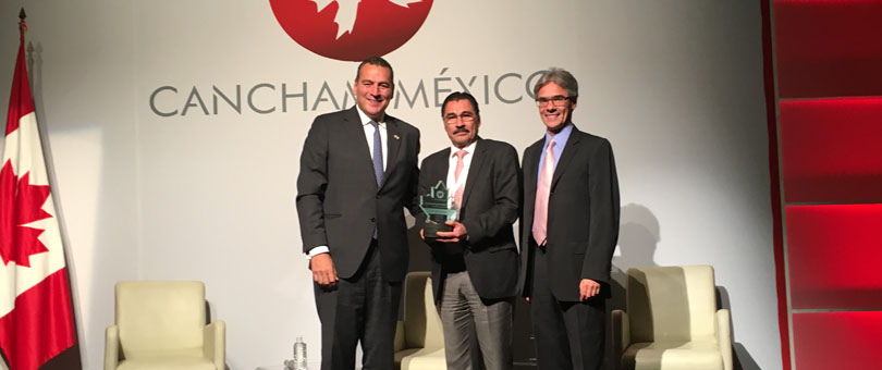 Álamos Gold recibió el Outstanding Business Award otorgado por la CanCham