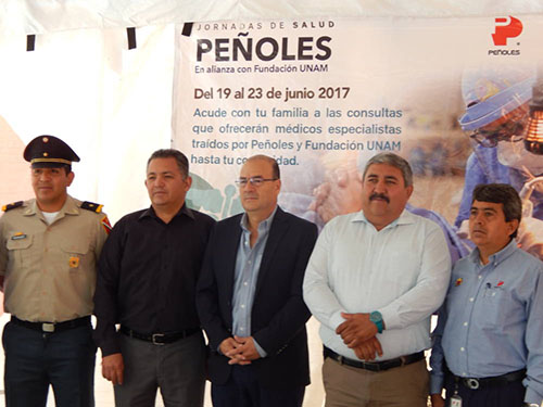 Inician Jornadas de Salud inauguradas por Peñoles