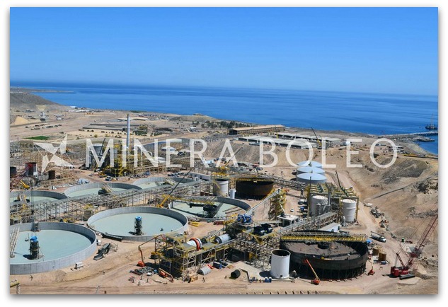 Inició producción de cobre en Minera El Boleo 