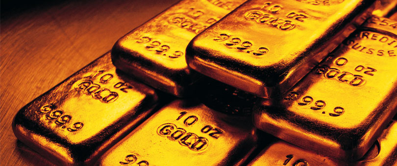 Oro anota su mayor ganancia en las últimas cinco semanas