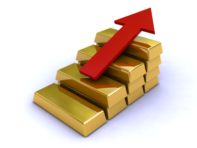 Precio del oro podría tocar los 1.450 dólares este año