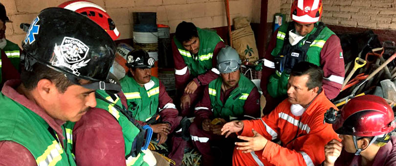 Mineros de Grupo México apoyaron en rescate por el sismo